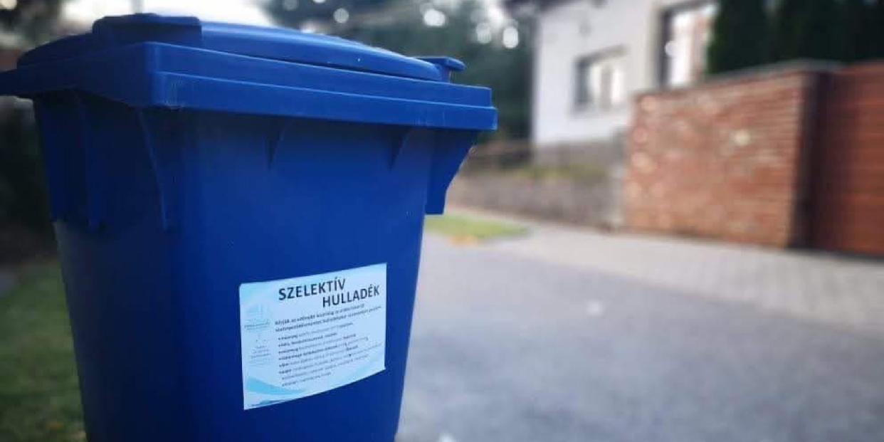Szelektív hulladékszállítás – pótlás holnap reggel