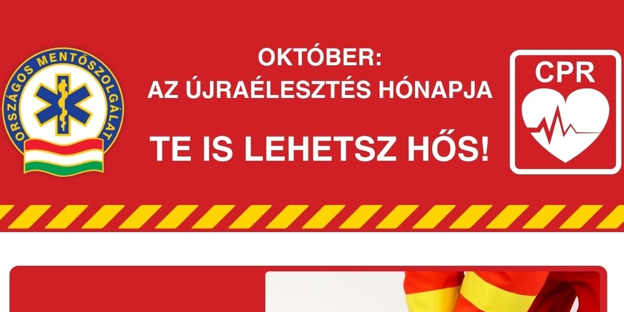 Újraélesztés Világnapja – bárki lehet hős