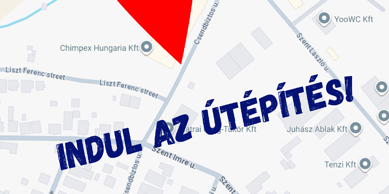Útépítés a Csendbiztos utcában