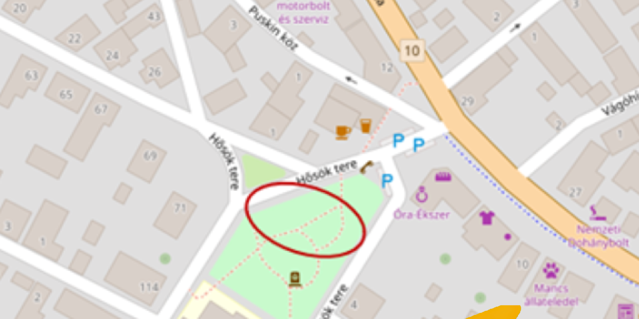 Munkálatok a Hősök terén