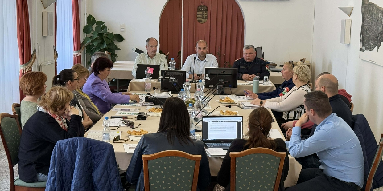 Külső védelmi gyakorlat a Polgármesteri Hivatalban