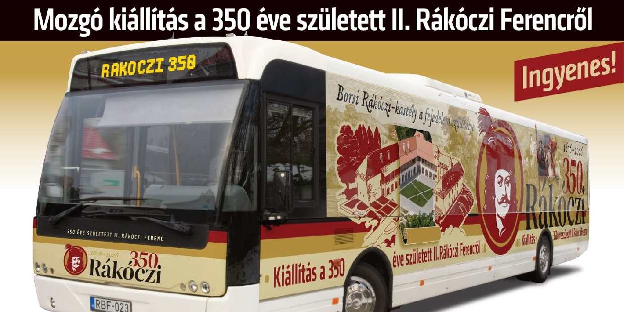 Rákóczi-kiállítás lesz ma a Fő téren