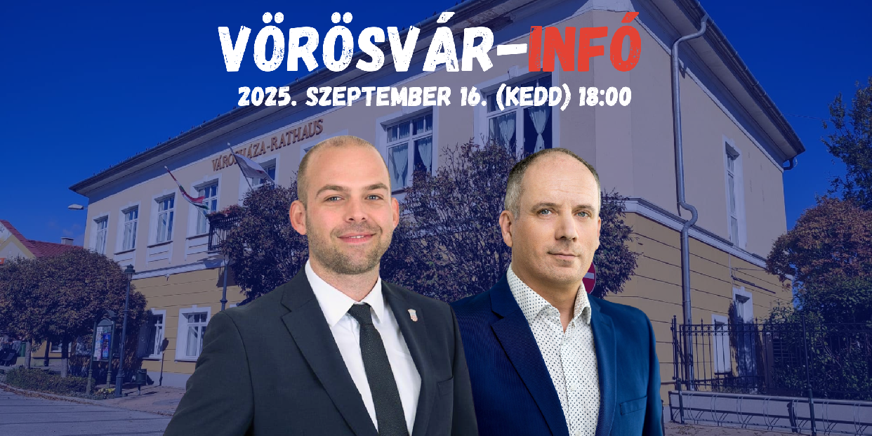 Érkezik a VÖRÖSVÁR-INFÓ második adása