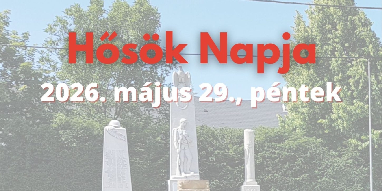 Május 29. Hősök napja - meghívó