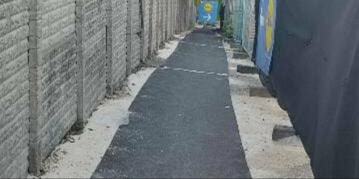 Tájékoztatás a 10-es út menti, bányatelepi járda ügyében