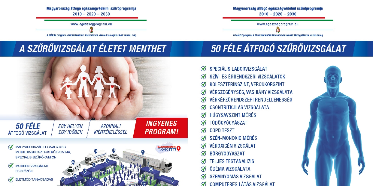 Ingyenes szűrővizsgálatok a vörösváriaknak