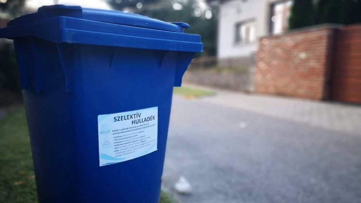 Emlékeztető: holnap szállítják el a szelektív hulladékot