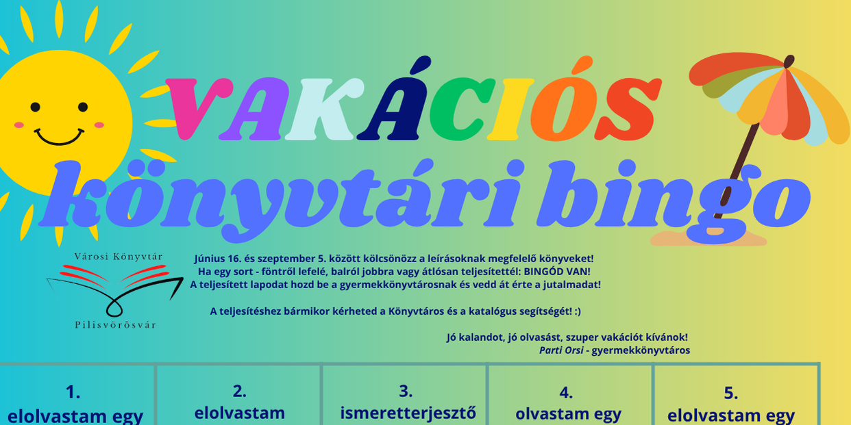 Bingó a Gyerekkönyvtárban