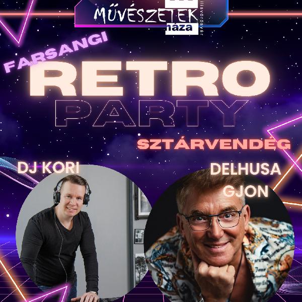 Farsangi Retro Party a Művészetek Házában