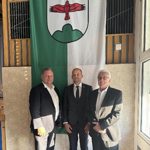 Polgármesteri beiktatáson Gerstettenben