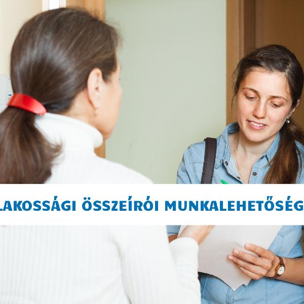 Összeíró munkatársat keres a KSH