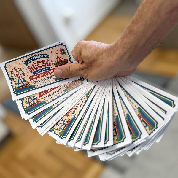 200 búcsús kupon a hátrányos helyzetű vörösvári gyermekeknek