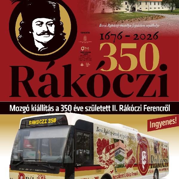 Rákóczi-kiállítás lesz ma a Fő téren