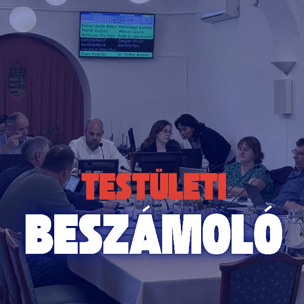Beszerzések, rendeletek, pályázatok – erről szólt a novemberi testületi ülés