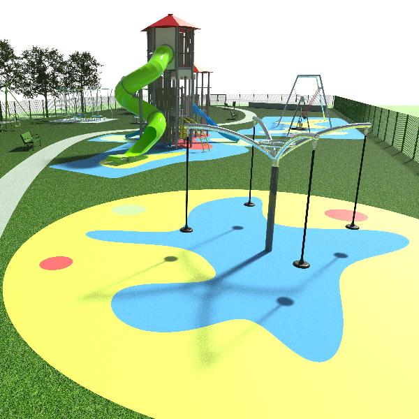 Állami támogatásból épül modern játszótér a Búcsú téren