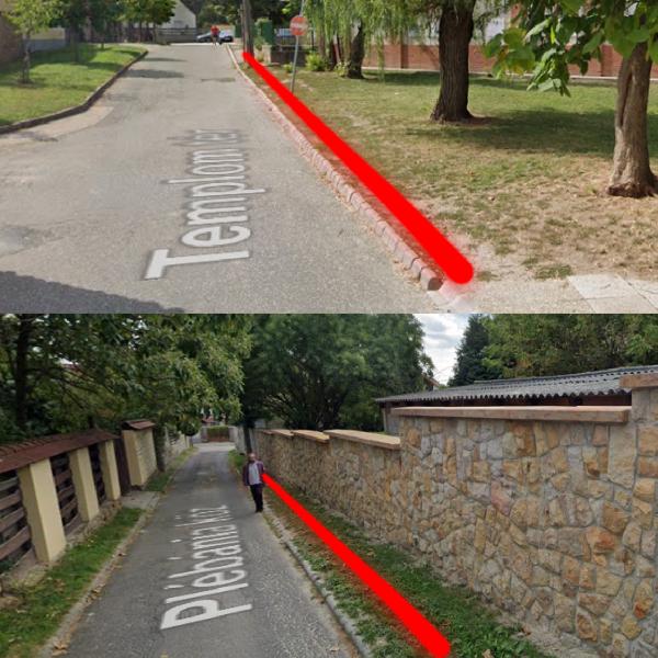 Két új járda épül a Templom téren