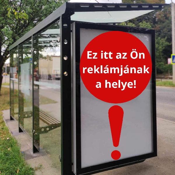 Bérelhetőek a citylight reklámfelületek a pilisvörösvári buszmegállókon