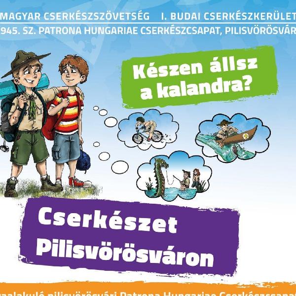 Újraindul a cserkészet Pilisvörösváron!