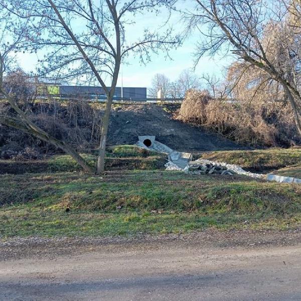 Záportározó épül a Szent Margit utcában