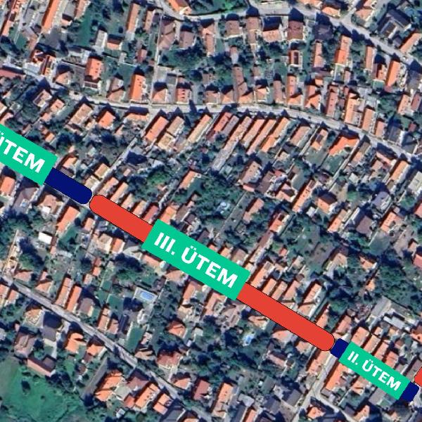 Indul a Dózsa György utca felújításának III. üteme