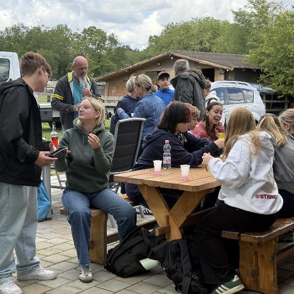 Német cserediákok Vörösváron