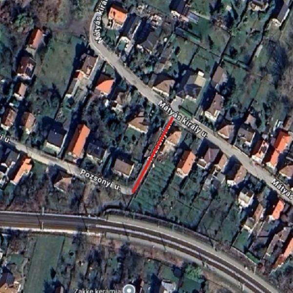 Földkábel fektetés a Pozsonyi utcában – forgalomkorlátozás várható 