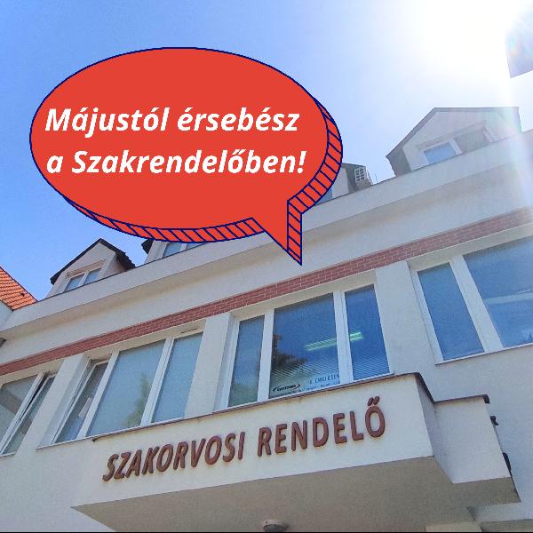 Májustól érsebészeti szakrendelés indul a Szakrendelőben